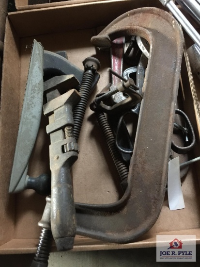 Tray misc. tools and clamps