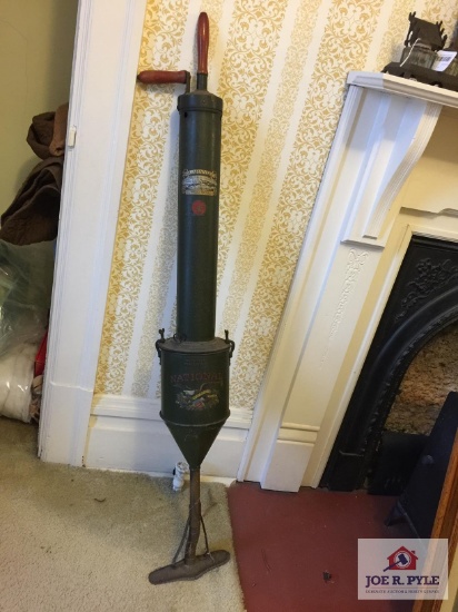 Antique National pump vacuum cleaner