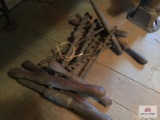 Lot of hand augers