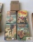 Lot five (5) vintage books, Roy Rogers, Red Ryder, Zorro, Tarzan