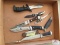 Lot of modern knives