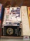 Lot of Football them items: 1990's loose cards, Team and players books, etc.