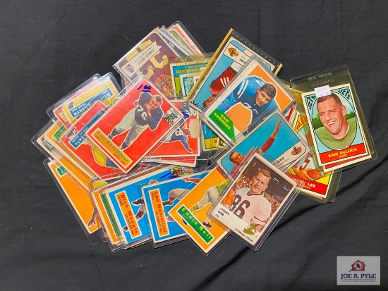 Lot of 40 1950-60's football cards