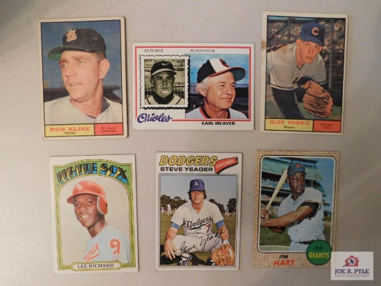 1961-78 Topps BB assorted common lot