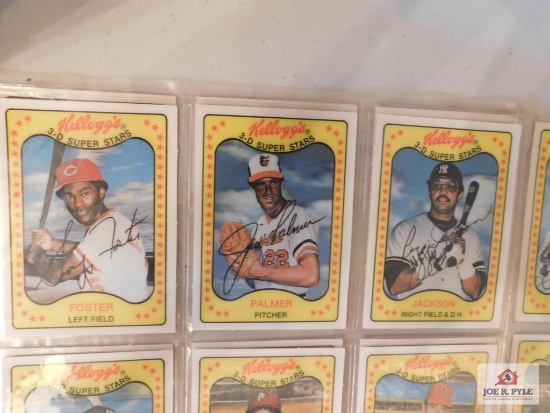 1974, 1981 - 1983 Kellogg's BB Complete sets Two sets of 1984