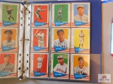 1960 Fleer BB greats lot 150 cards: Ruth, Cobb, Johnson, Ott, Speaker, Waners, Wilson, Traynor,