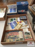 Lot of vintage paper pertaining to airplanes