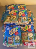 Lot of forty-two (42) 1990 MLB BB card and pin sealed in packages