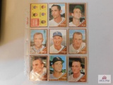 1962 Topps BB high # lot