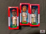 Lot of 3 2001 Bobble Dobbles: Mark McGwire, Ken Griffey Jr, Sammy Sosa