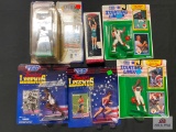 Lot of Starting Line up figures: FB Boomer Esiason, Rodney Holman, 1996 Bruce Jenner, Jesse Owens,