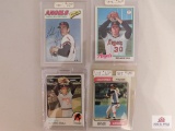 1970's Nolan Ryan lot of 4: 1973, 1974, 1977, 1978