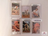 1953 Bowman BB color lot of 10: #1 Williams, #65 Roberts, #114 Feller, etc.