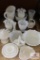 Collection of milk glass pieces