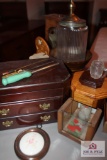 Wooden items jewelry box