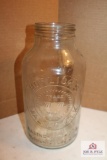 Vintage 1 gal. Horlicks malted milk jar