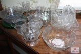 Pressed glass items