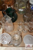 Vintage pitchers and glasses