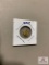 2008 Miniature replica of $20 Gold Piece stamped 22K approximately 5/16