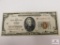 1929 Brown Seal $20 Serial #G01595625A