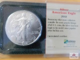 2002 Uncirculated condition Silver American Eagle