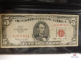 1963 Silver Red Seal $5 serial #49985722A