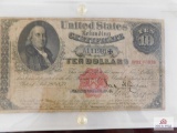 $10 Refunding Certificate Serial #A1119811 (February 26, 1879)