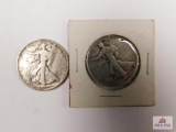 1944-D & 1929D Walking Liberty Half Dollars [2 pcs]