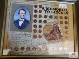 Framed Memorial to Lincoln