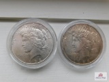 1922 & 1923 Peace Dollar [2 pcs]