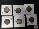 1906, 1907, 1908, 1912, 1914, 1916 Dimes