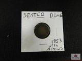 1853 Seated Dime