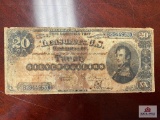1880 $20 Silver Certificate