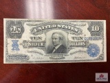 1908 $10 Silver Certificate