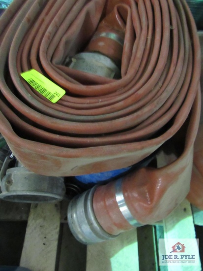 Red And Blue 4 Inch Discharge Hose