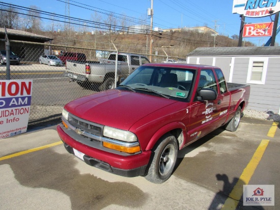 2003 Chevrolet S10 102,165Miles Vin#1Gccs19X138258353