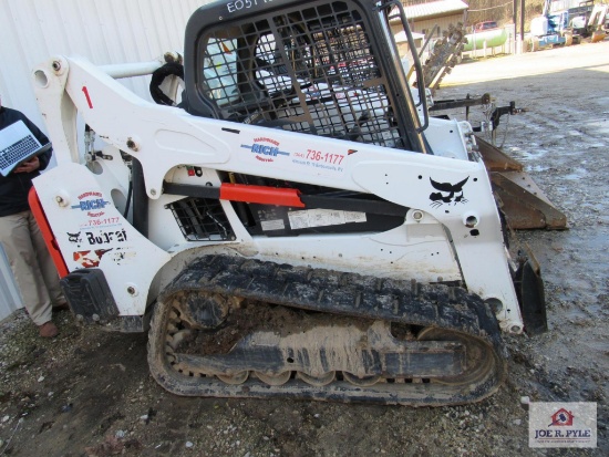 2018 Bobcat Skid Steer / 672.2 Hours / Model#T595 / Vin#B3Nk15538
