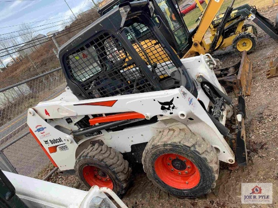 2018 Bobcat Skid Steer / Model#S550 / Vin#Ahgm14180 / 653 Hours