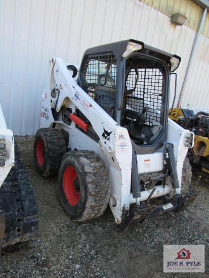 2018 Bobcat Skid Steer / Model S650 / Vin# ALJ822215 / 348 Hours - This Item CAN NOT Be Picked-Up