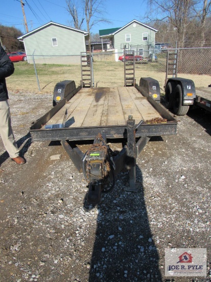 2002 #6 Cronkhite Equipment Trailer 16' / Model 2600EHAL / Vin# 47326202421110775