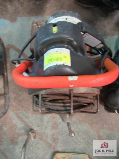 Electric Sewer Reel