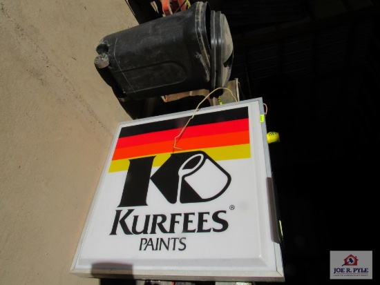 Kurfee Paints Sign