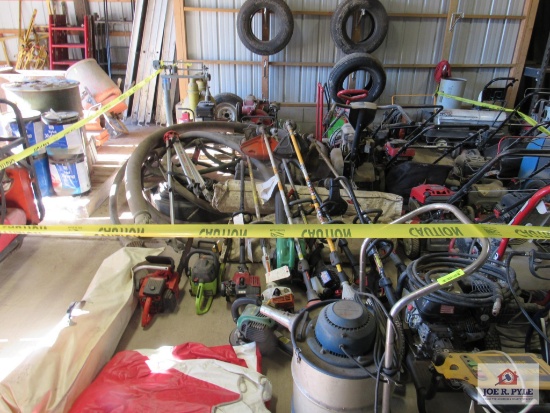 Lot Of Weedeater, Push Mowers, Pumps, Lawnmowers, Etc (Parts Only)