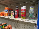 4Ft Section Of Gardening Items Bug Spray Etc.