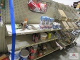Lot Of Liquid Nail, Paint Rollers, Etc.
