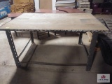 Large Metal Table (In Parts Building)
