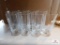 Set of Seneca glass pedestal glasses