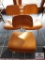 3 Chairs designed by Charles Eames Herman Miller, Zealand MI
