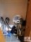 Shark vacuum, Kenmore vacuum cleaner, heater and floor fan