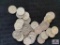 Approximately (40) Silver US Quarter Dollar Coins (various years)